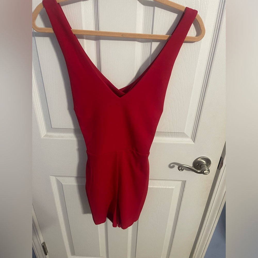 cross back romper
